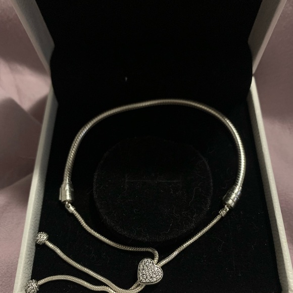 Authentic Pandora Snake Bracelet - Picture 3 of 4